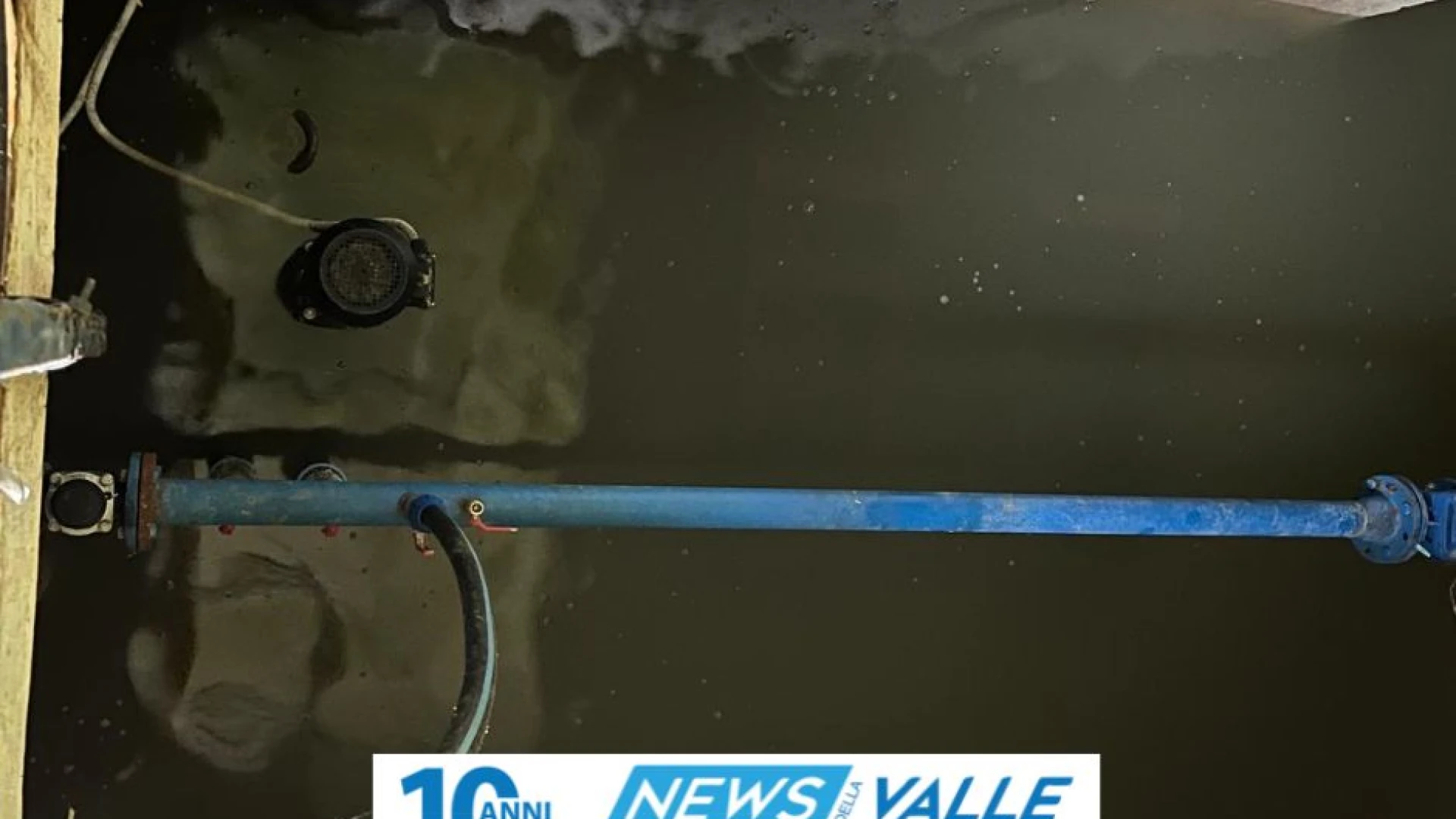 Sessano del Molise: la zona industriale e’ senza fornitura d’acqua da ieri. La protesta del sindaco Pino Venditti.